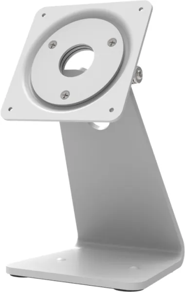 MACLOCKS Tablet Kiosk Stand 360 Table Mount - White